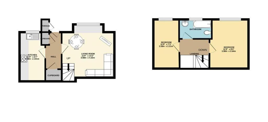 Апартаменти Wokingham - 2 Bed Modern House - Parking Екстер'єр фото
